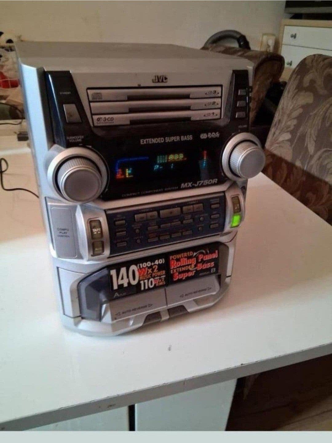 Te koop, JVC MX-750R cassette., Ophalen