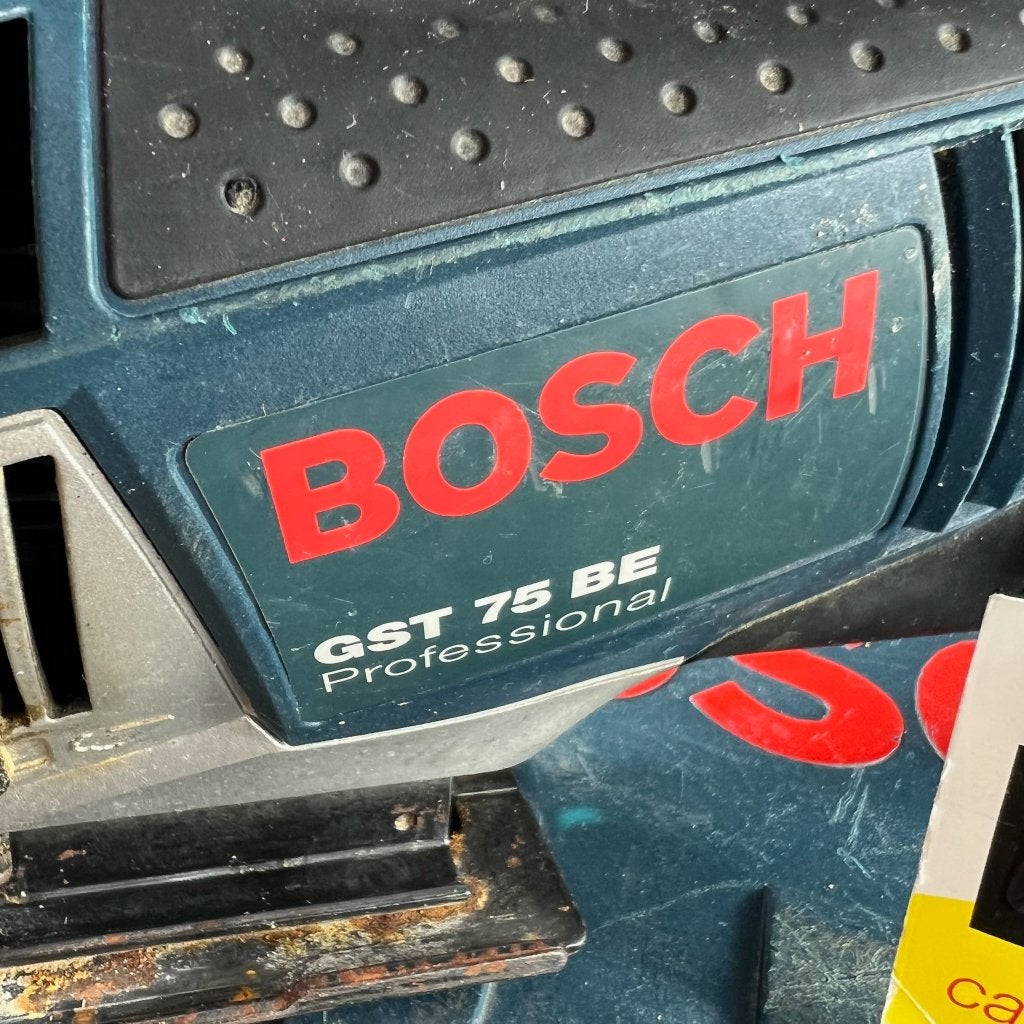 Bosch GST 75 BE Decoupeerzaag in koffer | 412146, Gebruikt, Decoupeerzaag, Ophalen of Verzenden, 30 tot 70 mm