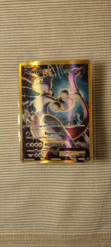 Pokemon Mewtwo EX | #103 Evolutions, Ophalen of Verzenden, Gebruikt, Losse kaart