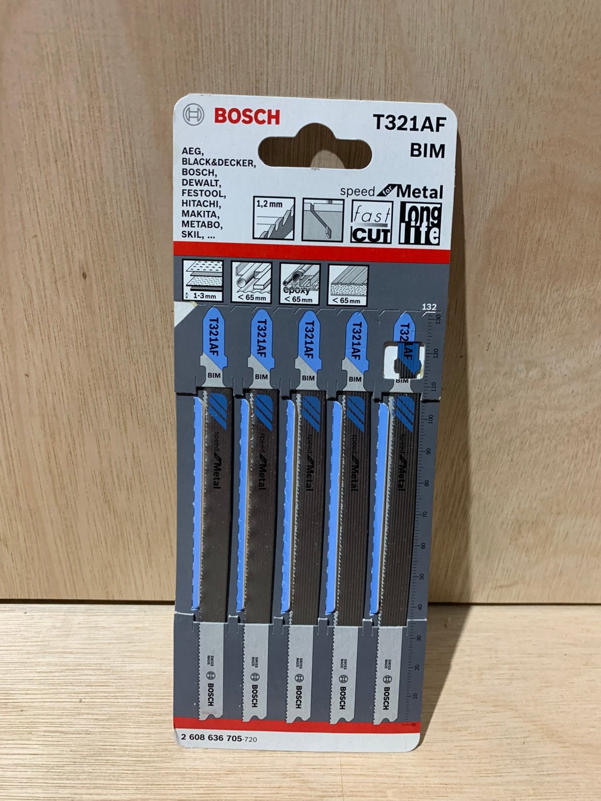 Bosch T321AF BIM decoupeerzaagbladen – NIEUW -, Bosch, Nieuw, Ophalen of Verzenden, Bosch