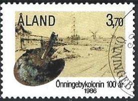 Aland SG 24 gebruikt. - 01-09-1986 - 0,50, Verzenden, Finland, Gestempeld