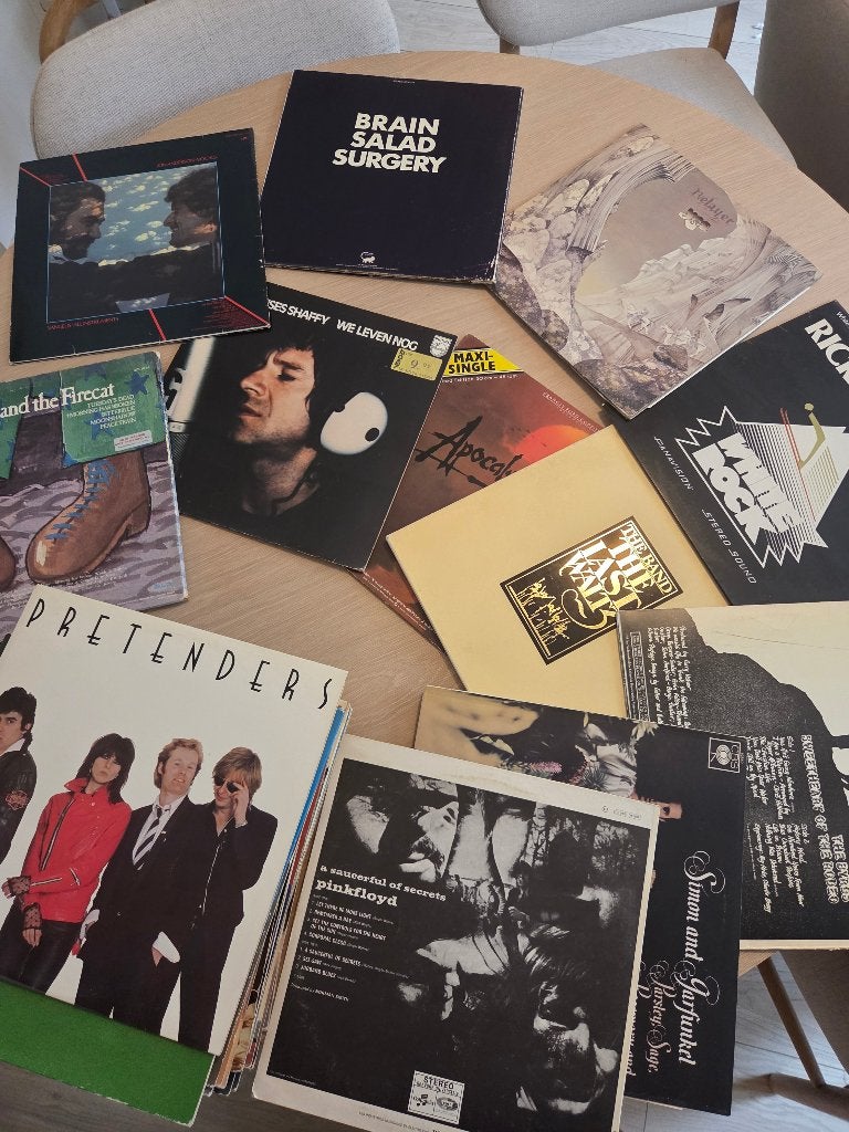 40 LP's uit jaren '60 tot '90, Ophalen, Gebruikt, 12 inch, LP