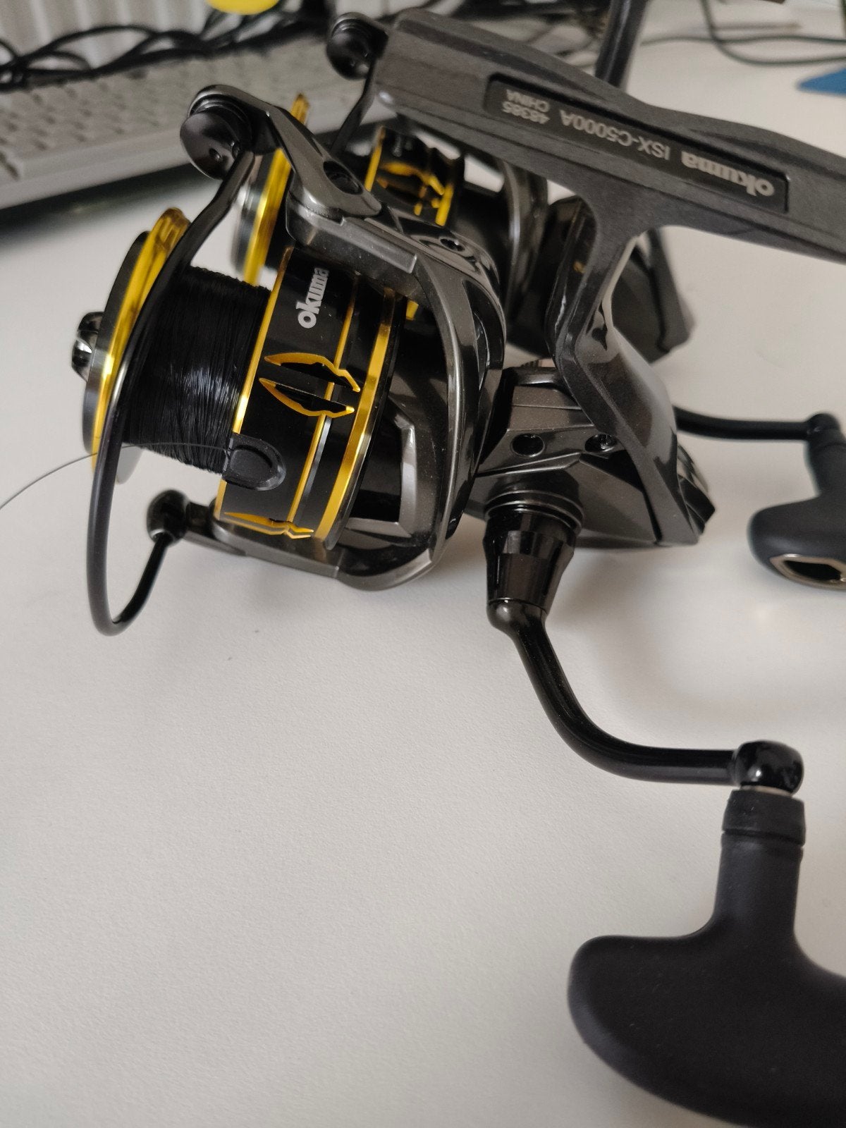 **Okuma Inspira C5000A**2 stuks., Watersport en Boten, Ophalen, Zo goed als nieuw, Molen