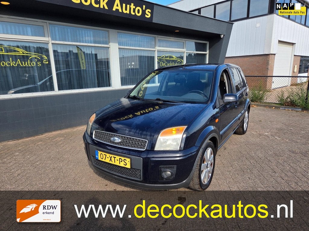 Ford Fusion 1.4-16V Futura/TREKHAAK, Auto's, Ford, Voorwielaandrijving, 15 km/l, Gebruikt, Blauw