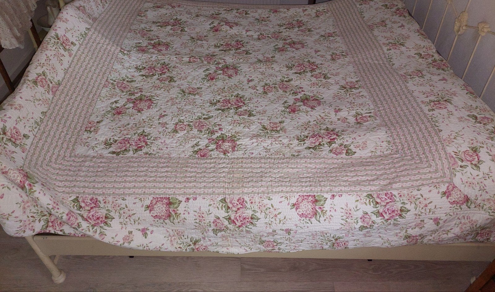 Boutis, sprei, 250x230cm., Ophalen, Zo goed als nieuw, Lits-jumeaux, Overige typen