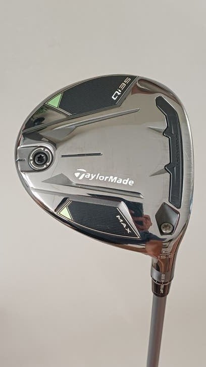 Taylormade QI 35 max houten 3- Fujikura Air Speeder 50-R, Sport en Fitness, Ophalen of Verzenden, Zo goed als nieuw, Club, Overige merken