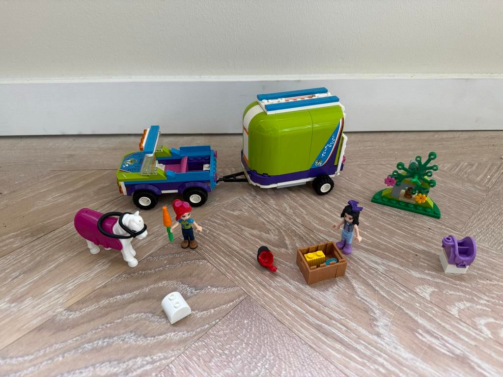 Lego Friends Paardentrailer 41371, Ophalen, Zo goed als nieuw