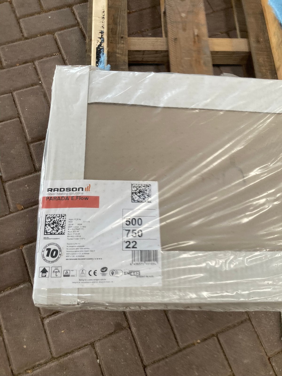 Radson Parada E flow paneelradiator, Ophalen, 30 tot 80 cm, Radiator, Nieuw