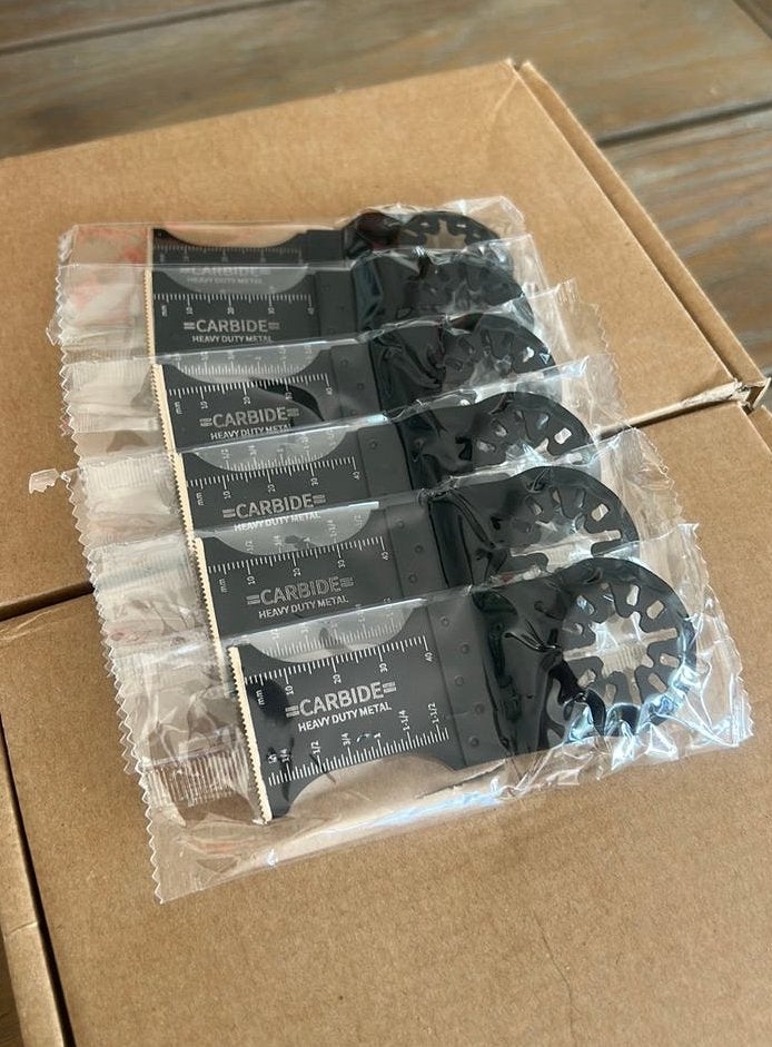 Carbide Starlock multitool zaagblaadjes HeavyDuty €7,99 p/st, Ophalen of Verzenden, Zo goed als nieuw
