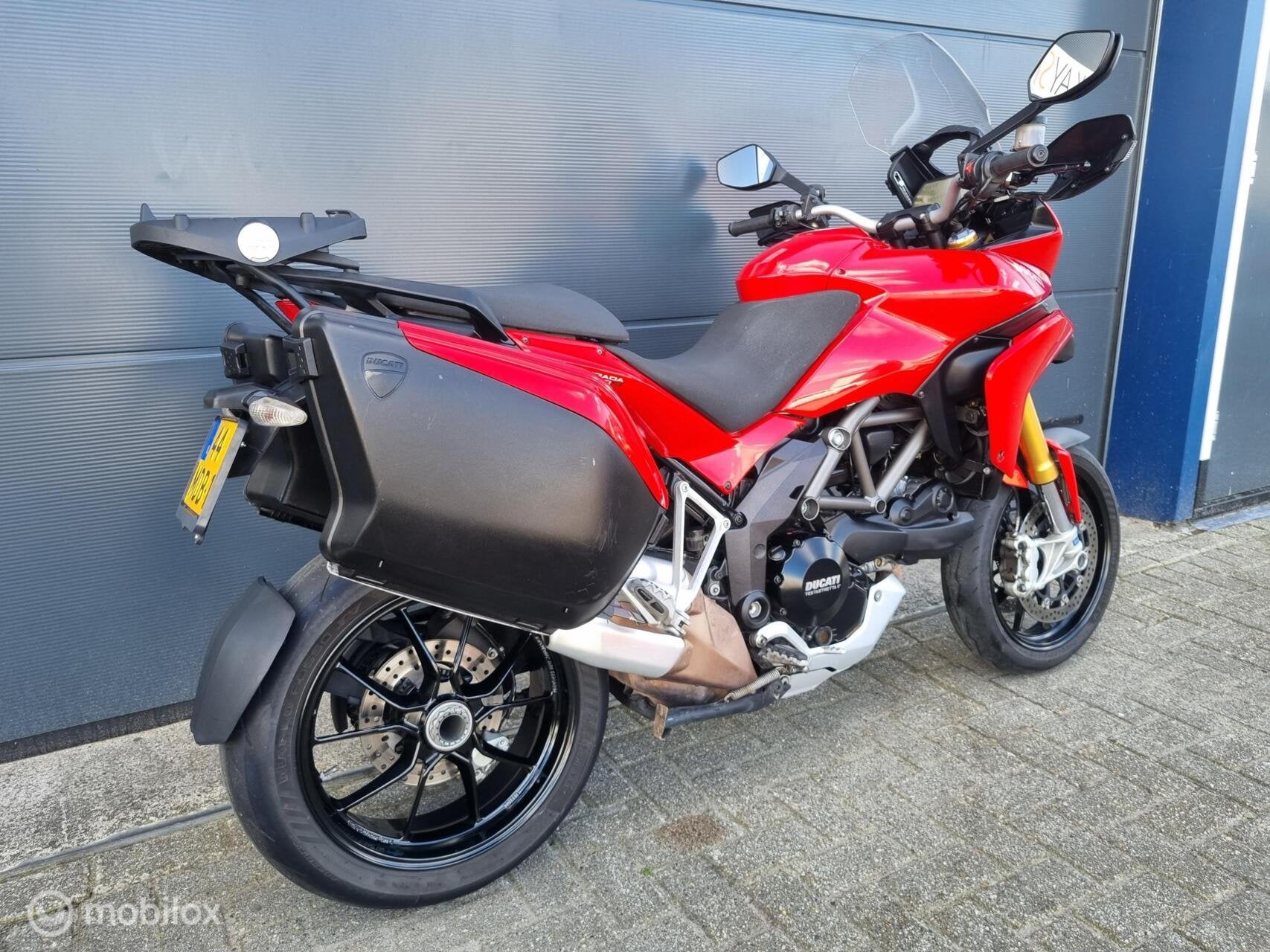 Mooie Ducati Multistrada 1200 S (bj 2010) Keyless, 1198 cc, Meer dan 35 kW, Toermotor, ABS