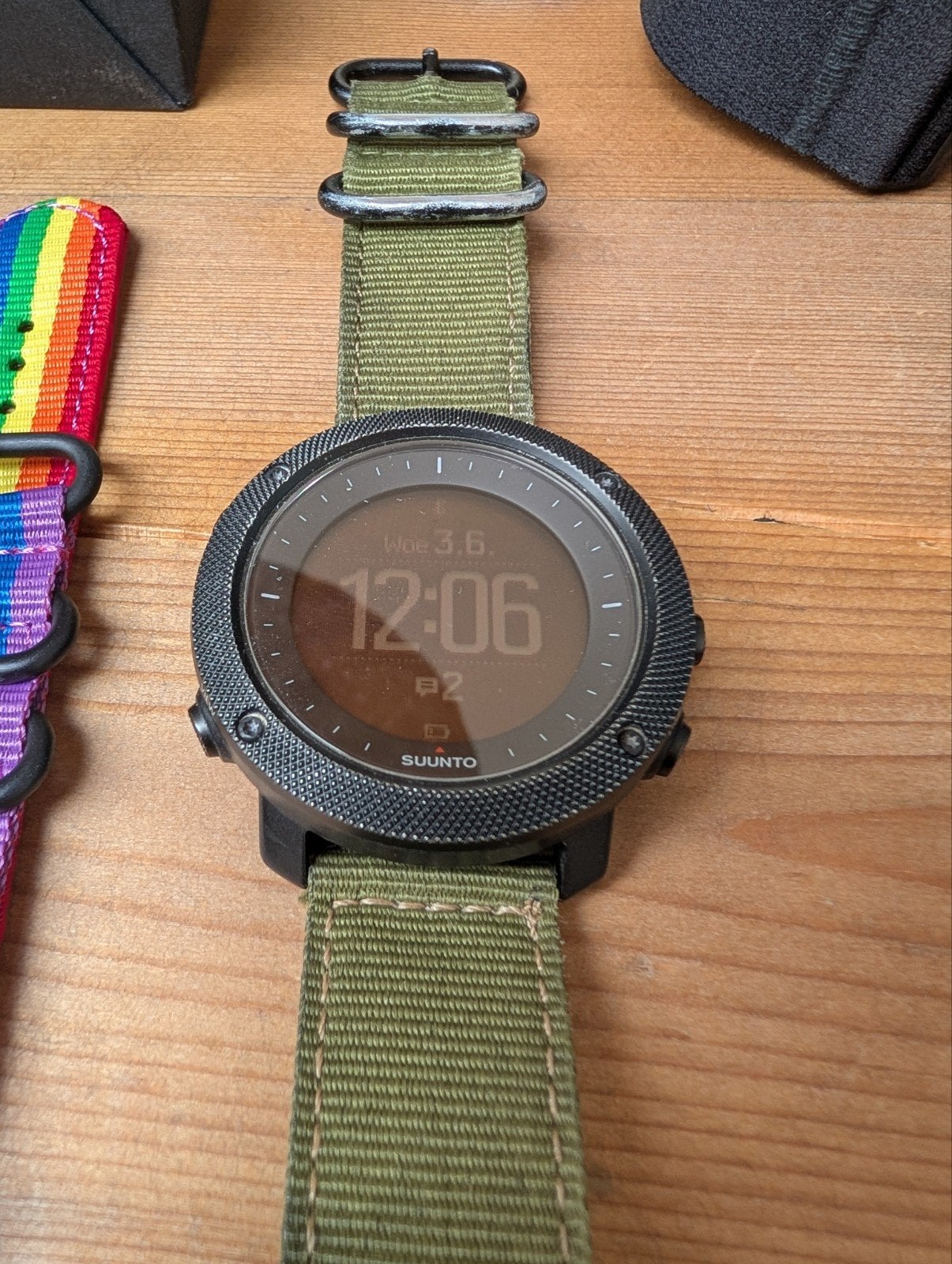 Suunto Traverse Alpha Outdoor Horloge - Robuust en Compleet, Gebruikt, Zwart, Hoogte, Ophalen of Verzenden
