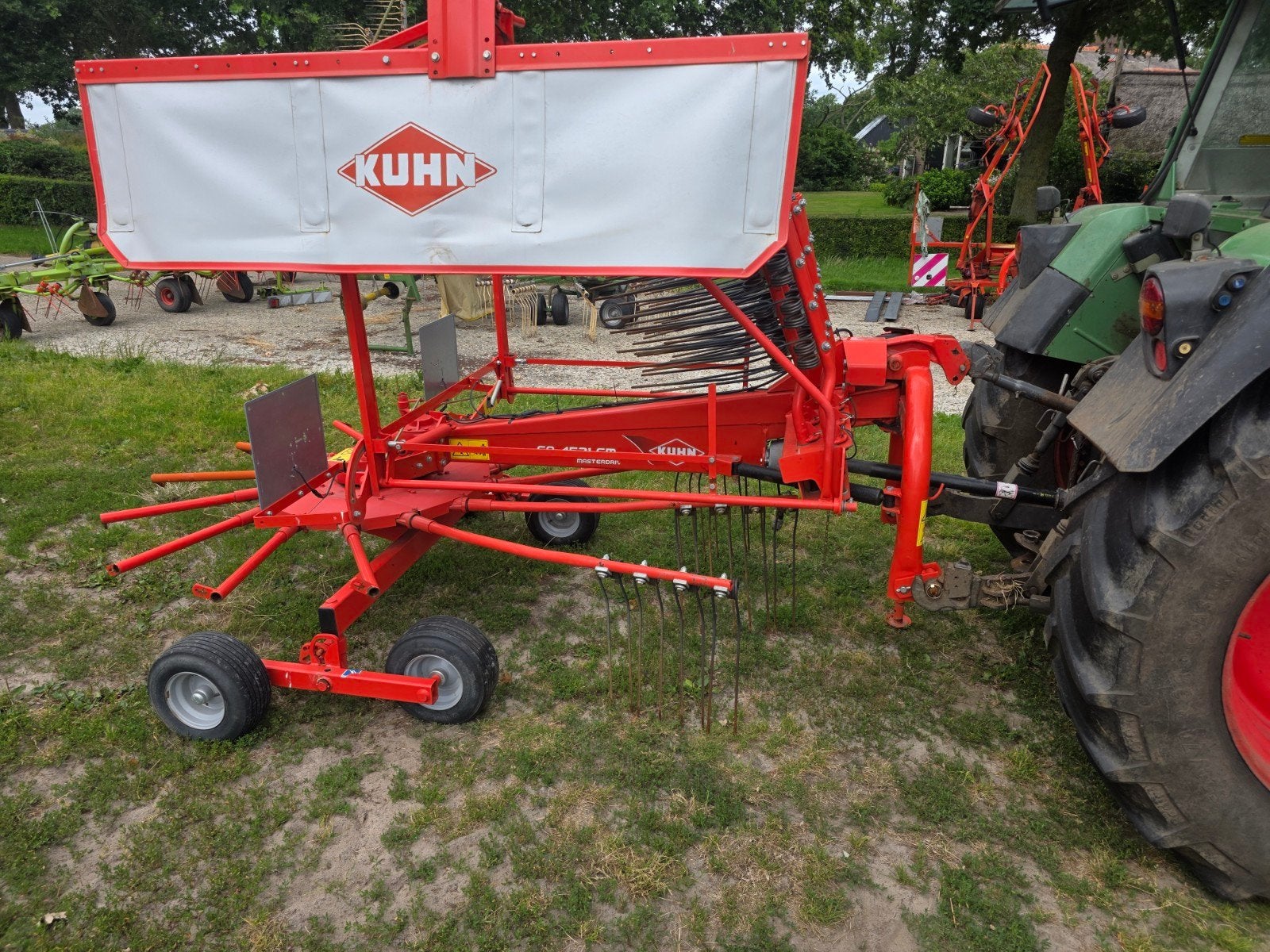 Kuhn GA 4521 enkele hark, Ophalen of Verzenden, Weidebouw