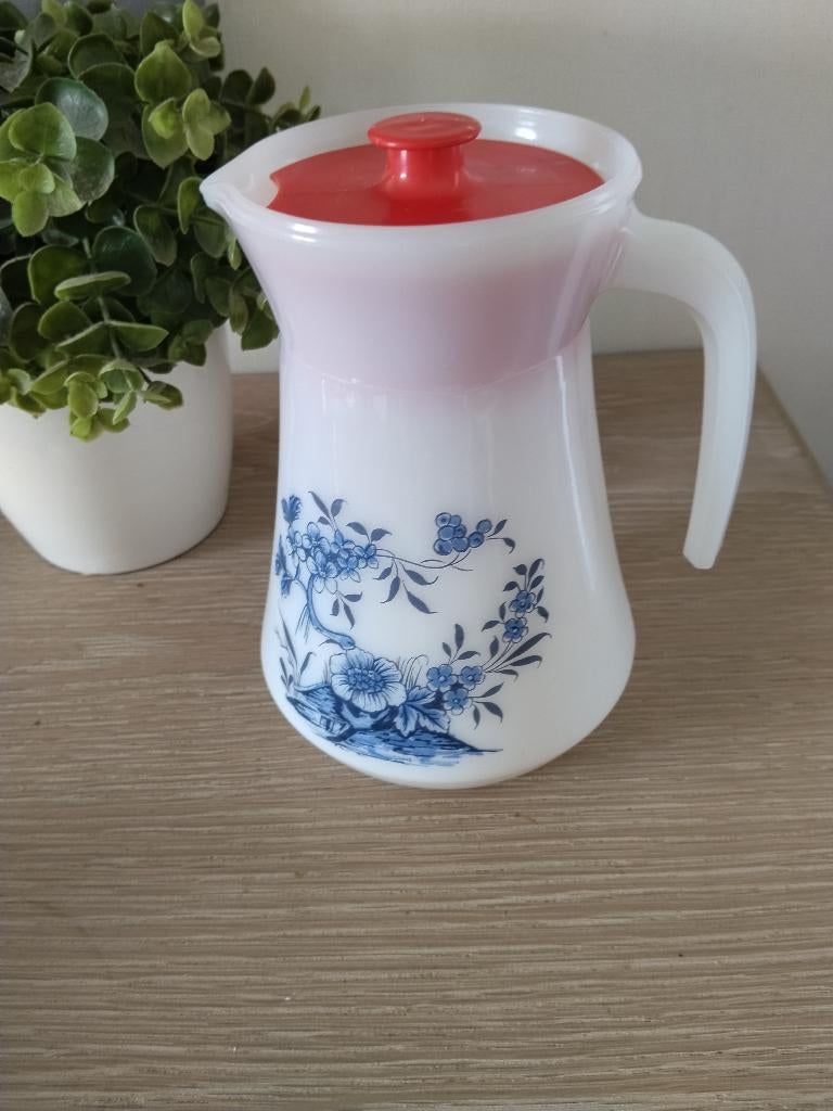 vintage Arcopal kan, Ophalen of Verzenden, Zo goed als nieuw, Glas, Overige stijlen