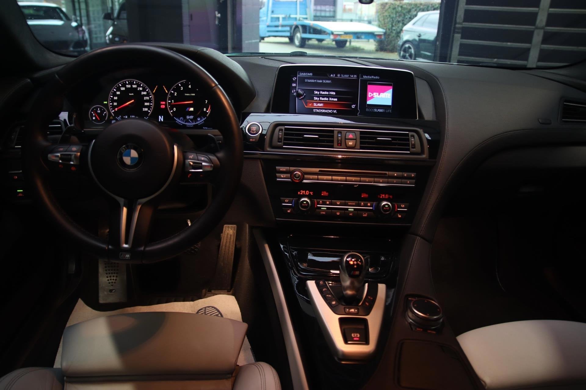 BMW 6 Serie Gran Coupé M6 Competition CARBON-HUD-360-H&K, Auto's, BMW, Bedrijf, Sedan, 1850 kg, Voorwielaandrijving