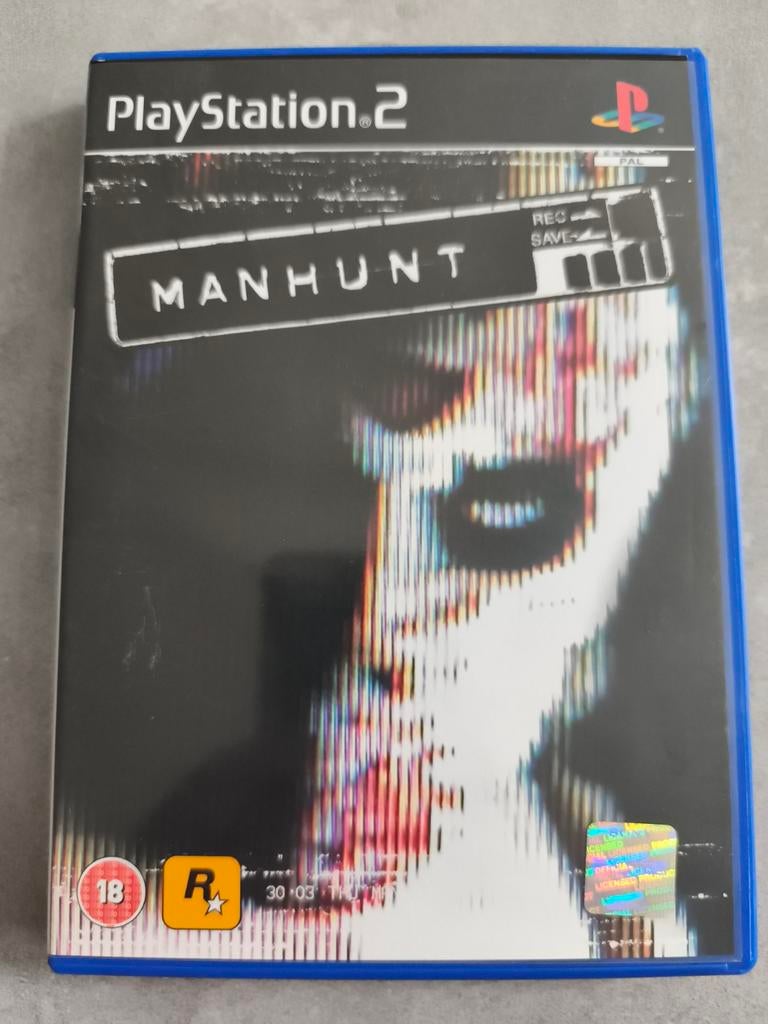 Manhunt voor de PlayStation 2, 1 speler, Ophalen of Verzenden, Zo goed als nieuw, Vanaf 3 jaar