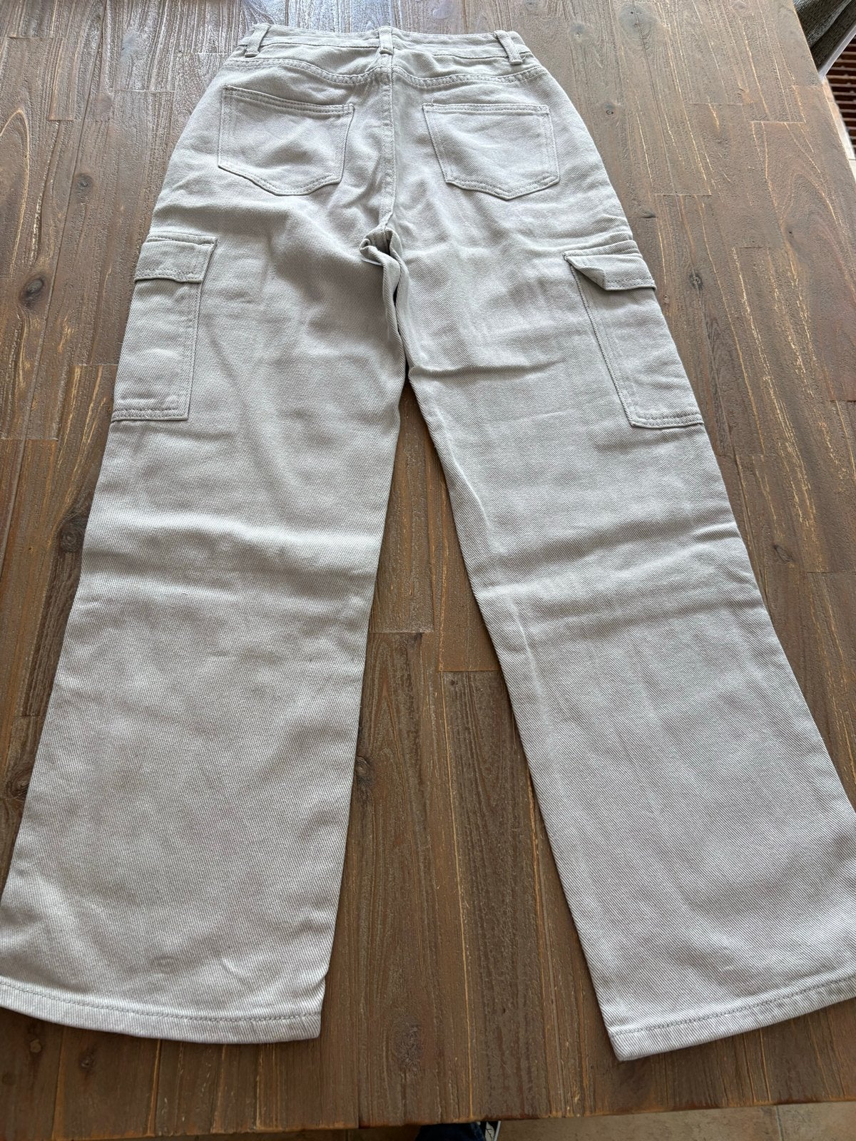 Shein Petite XS grijze cargobroek, Ophalen of Verzenden, Zo goed als nieuw, Maat 34 (XS) of kleiner, Grijs