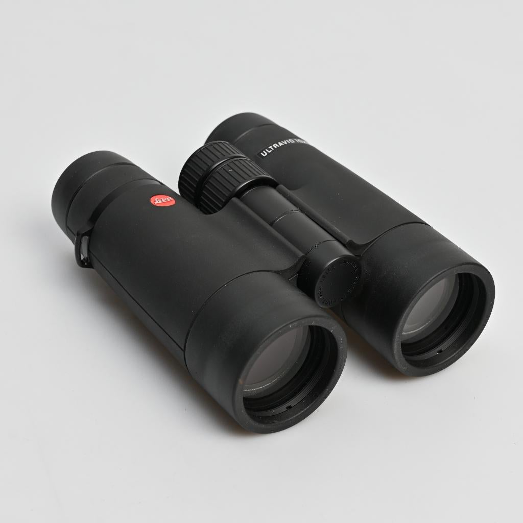 Leica Ultravid HD + 10x42, Dakkant (recht), Ophalen of Verzenden, Zo goed als nieuw, 8 tot 12x