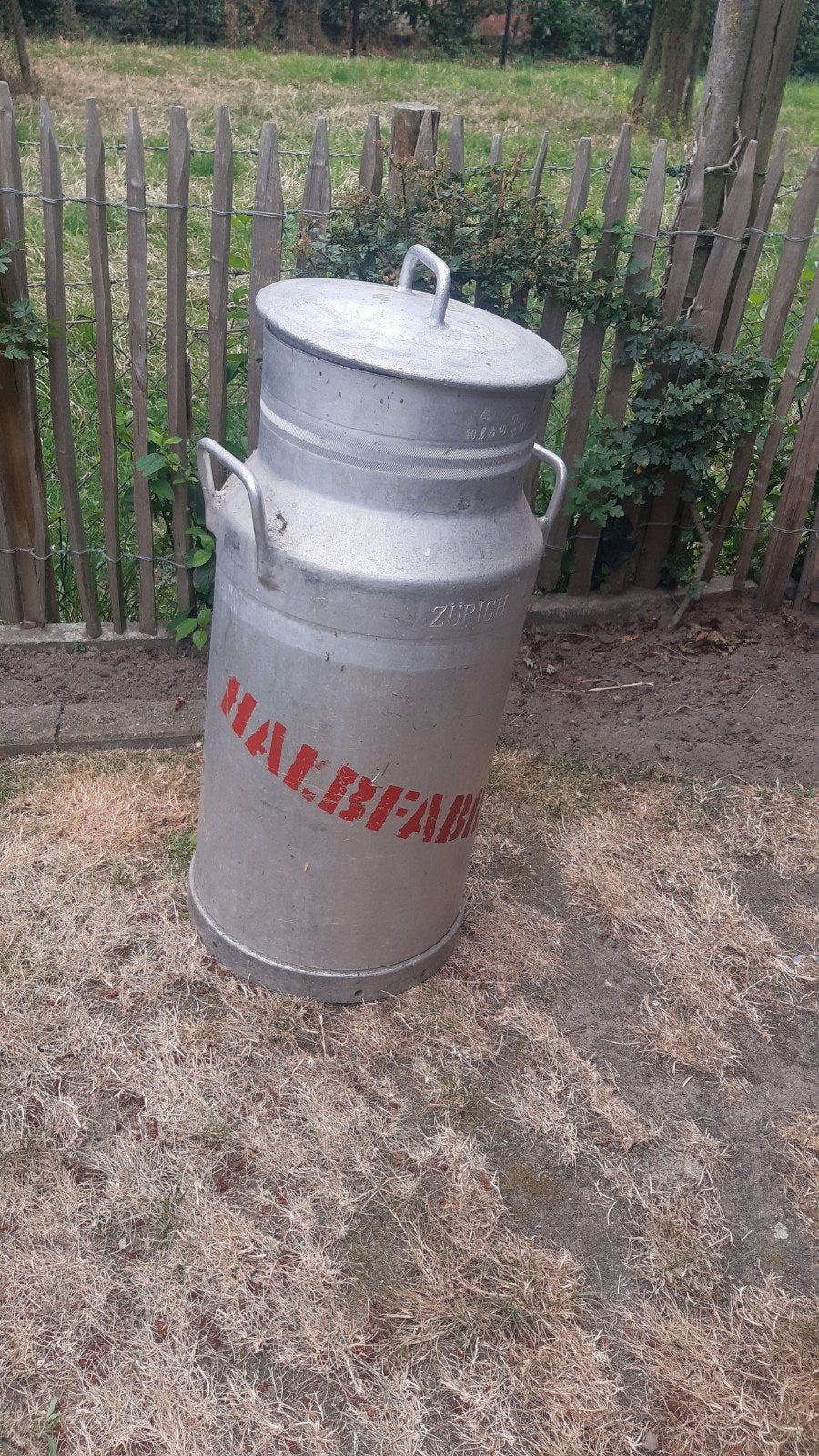 Vintage aluminium melkbus - Decoratief object, Ophalen