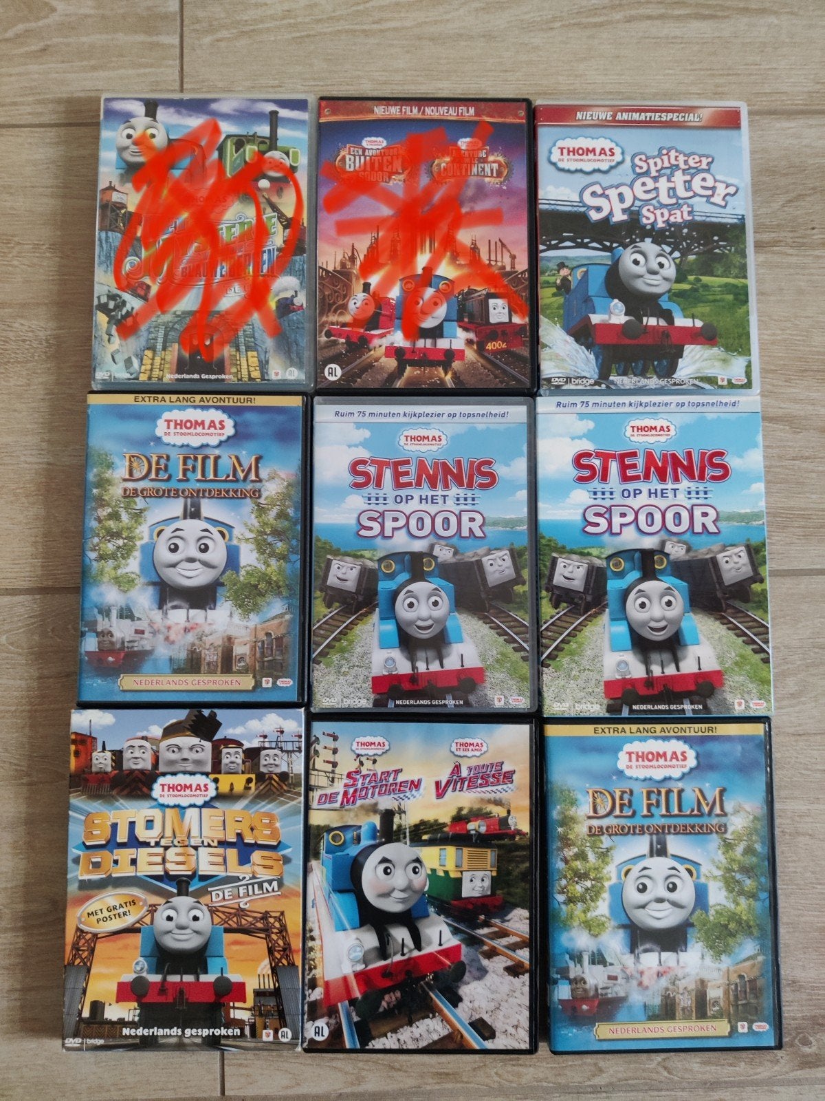 Thomas de Trein DVD Collectie - 6 Films en Series, Gebruikt, Animatie, Verzamelbox, Alle leeftijden