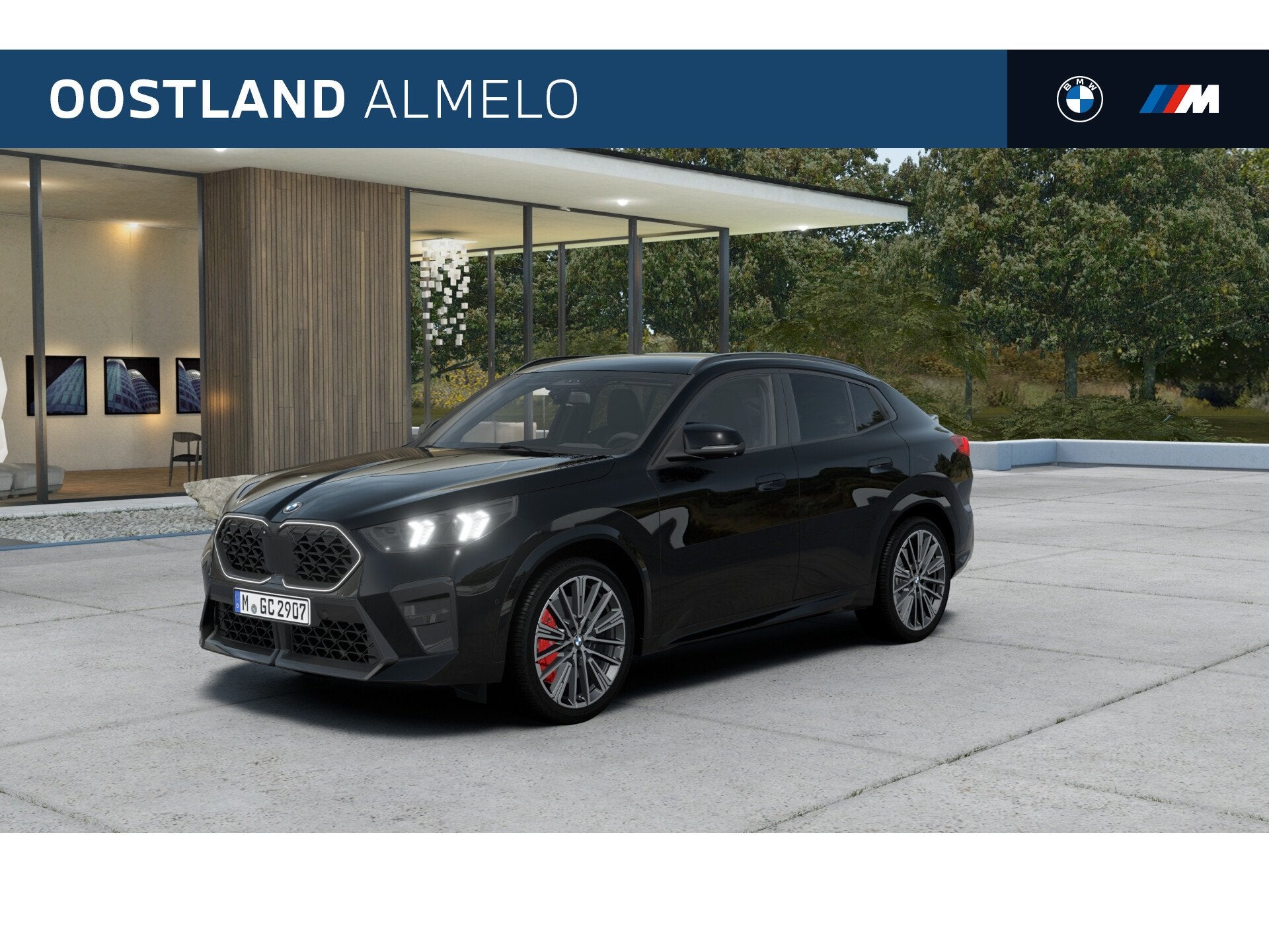 BMW X2 sDrive20i M Sport Automaat / Trekhaak / Sportstoelen, Auto's, BMW, Dealer onderhouden, X2, Zwart, 156 pk