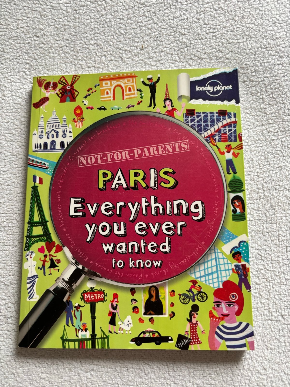 Lonely Planet Not-For-Parents Parijs Reisgids, Boeken, Lonely Planet, Europa, Nieuw, Ophalen of Verzenden