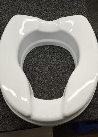 aidapt toiletverhoger wit 5cm, Ophalen, Zo goed als nieuw