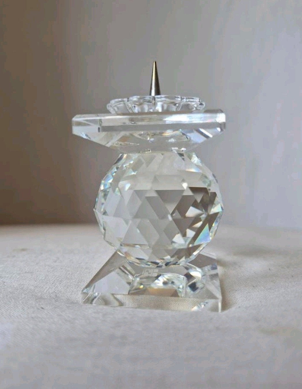 Vintage Swarovski Kristallen Kandelaar, Ophalen of Verzenden