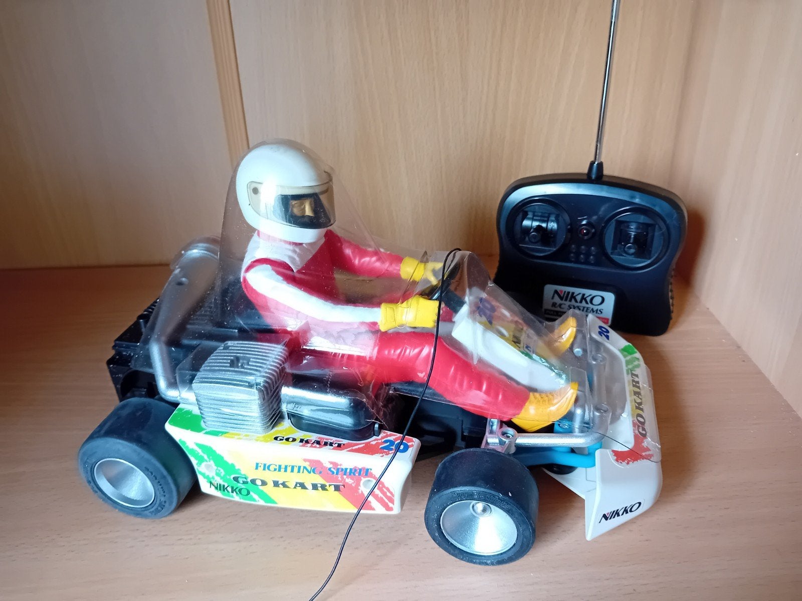 Nikko Champion Kart RC Go-Kart in ovp uit 1997, Hobby en Vrije tijd, Ophalen, Zo goed als nieuw, Overige schalen