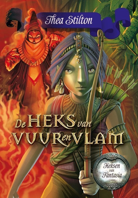 De heks van vuur en vlam Thea Stilton, Thea Stilton, Ophalen of Verzenden, Zo goed als nieuw, Fictie