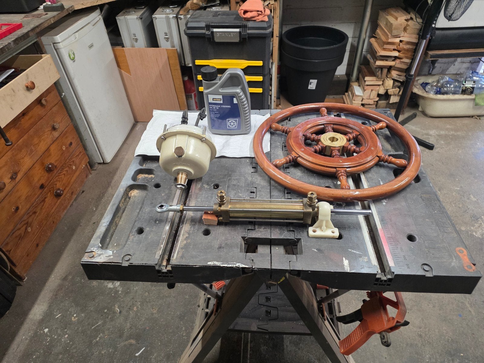 vetus hydraulische stuurinrichting mtc30 kit, Watersport en Boten, Ophalen, Gebruikt