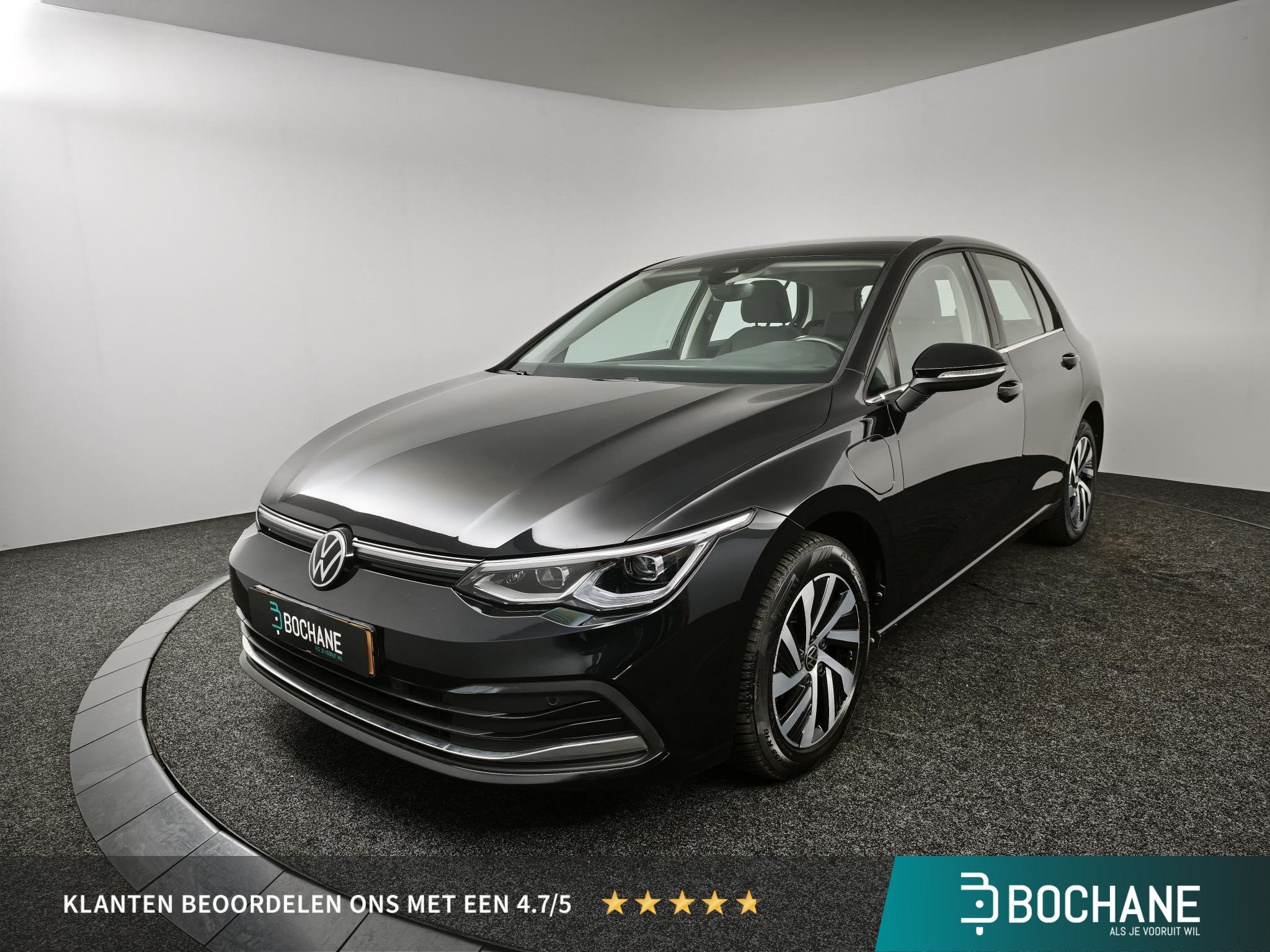 Volkswagen Golf 1.4 eHybrid Style | Travel Assist | Achterui, Auto's, Gebruikt, 4 cilinders, Met garantie (alle), Zwart