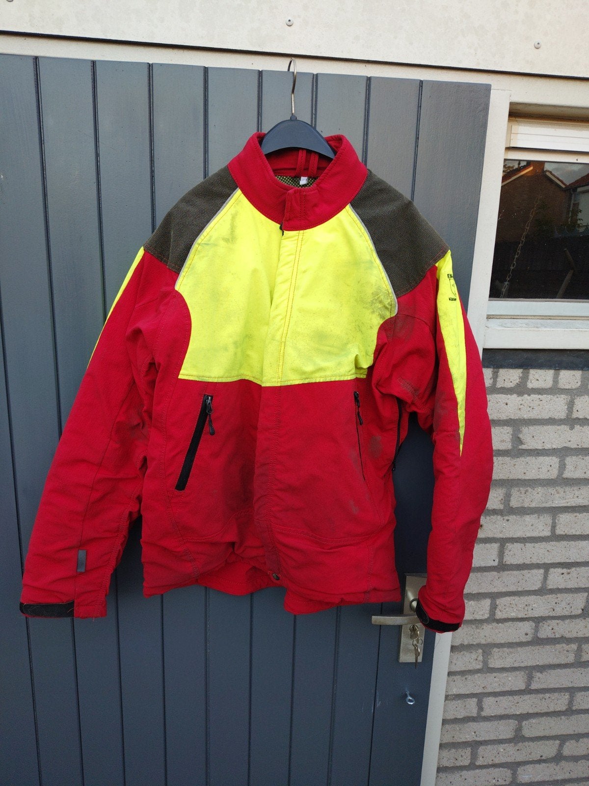 Pfanner Zaagjas met bescherming in armen en borst maat XL, Ophalen