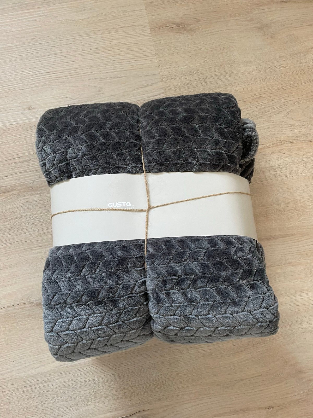 Zachte Plaid Teddy Deken - Grijs, 150x200cm, Nieuw, Ophalen of Verzenden, Grijs, Polyester