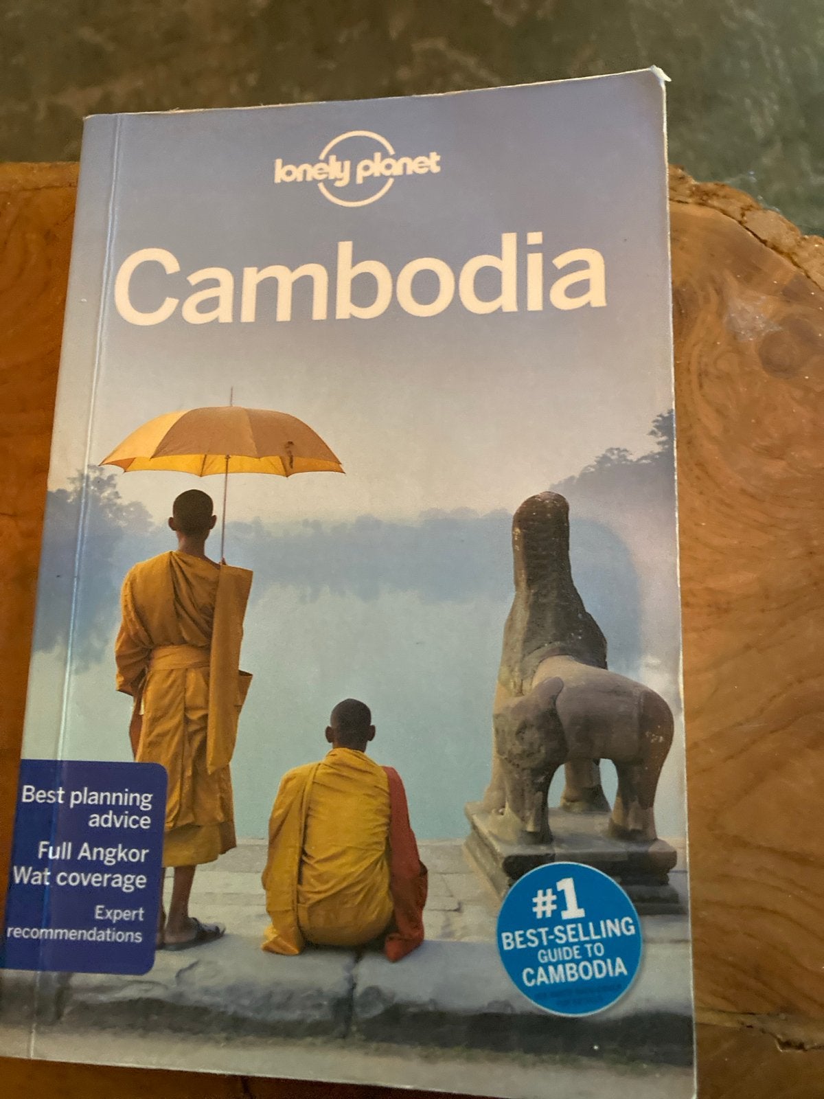 Lonely Planet Cambodja Reisgids - 2014 uitgave, Gelezen, Lonely Planet, Ophalen of Verzenden, Reisgids of -boek