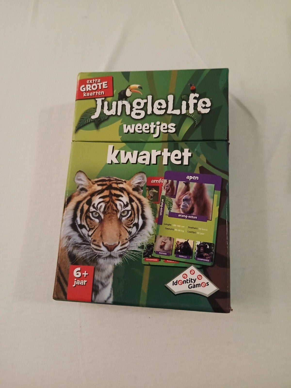 Weetjes kwartetten en Squla Aardrijkskunde Wereld, Drie of vier spelers, Ophalen of Verzenden, Gebruikt, Mondy Games