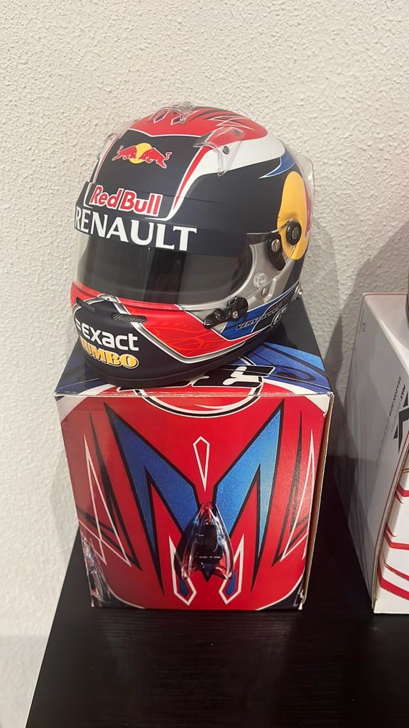Max Verstappen Helm 1:2 - Season 2015, Verzamelen, Automerken, Motoren en Formule 1, Ophalen of Verzenden, Nieuw, Formule 1