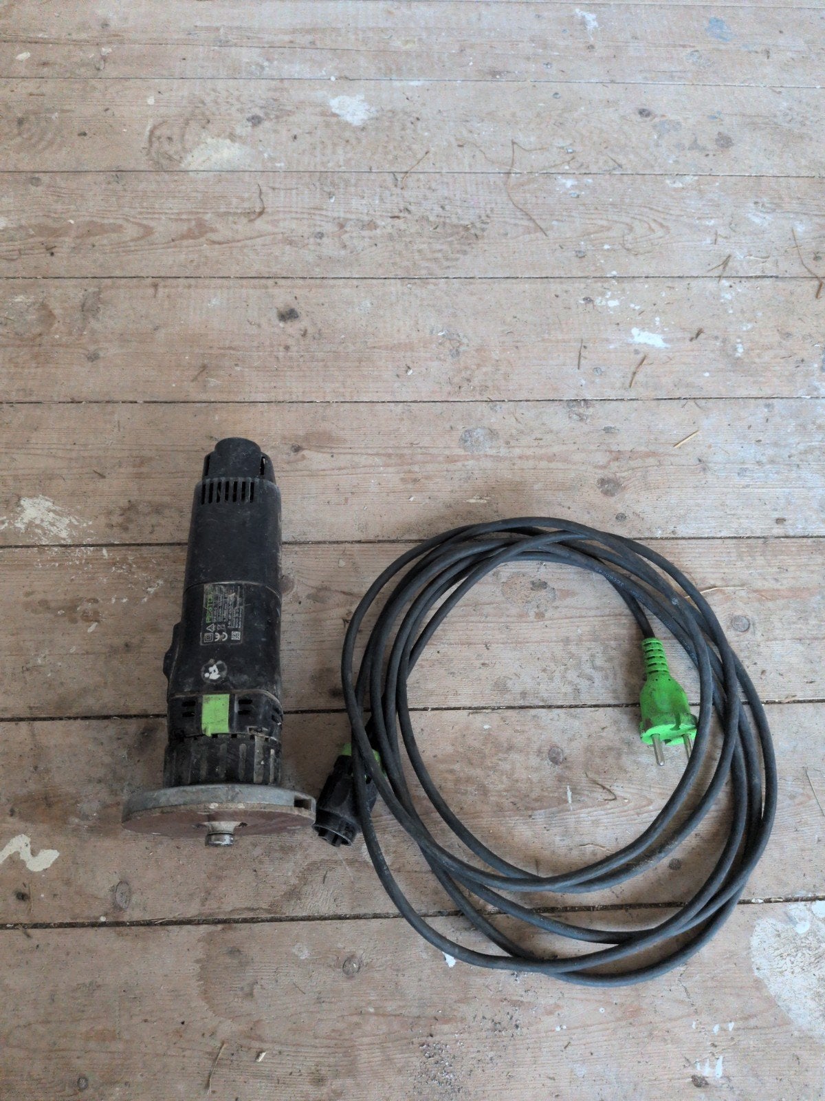 festool kantenfrees, Ophalen, Gebruikt