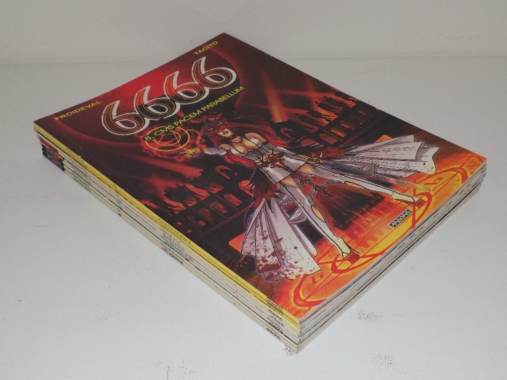 666 ~ Complete serie 1 t/m 8, Boeken, Stripboeken, Complete serie of reeks, Ophalen of Verzenden, Zo goed als nieuw