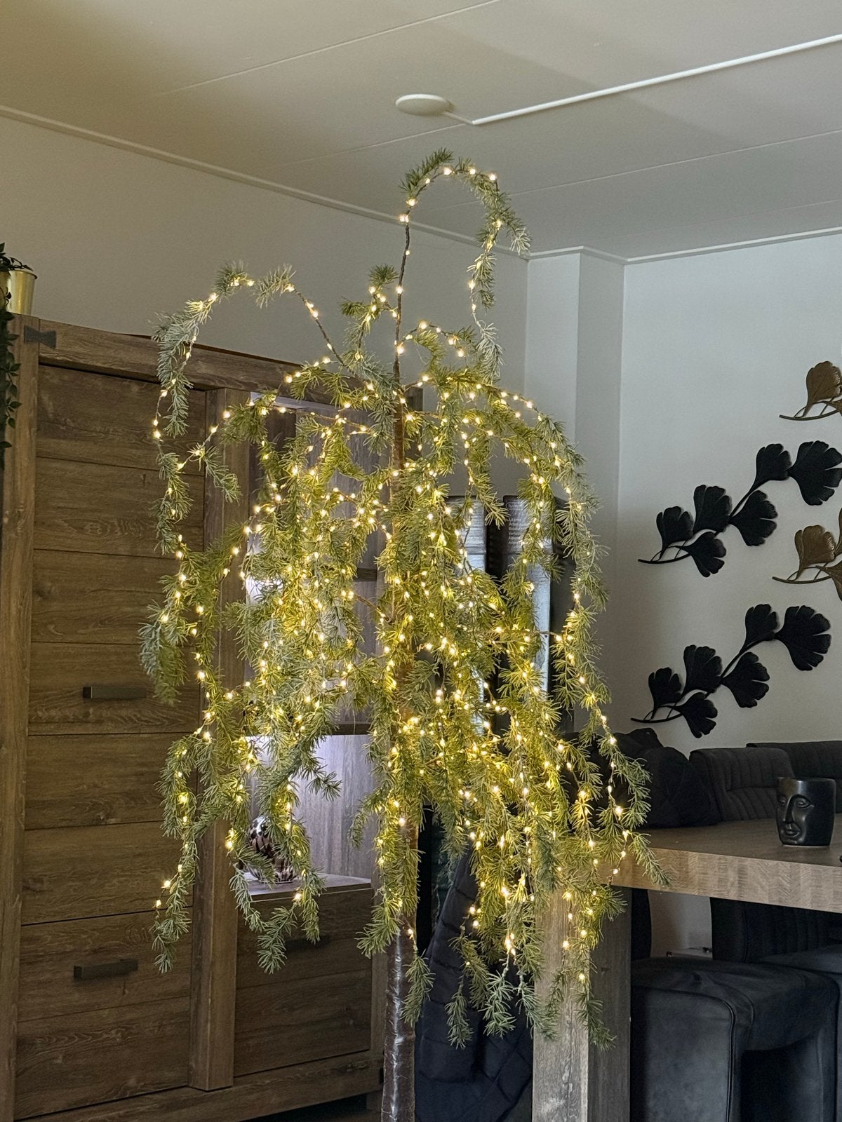 Te koop verlichte bomen kerst, Ophalen of Verzenden, Gebruikt