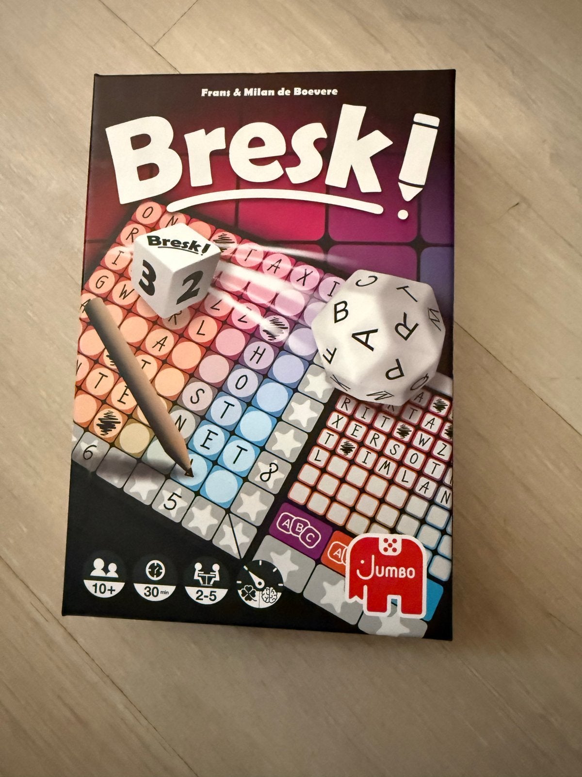 Bresk! Het leuke woordspel van Jumbo, Een of twee spelers, Ophalen of Verzenden, Zo goed als nieuw