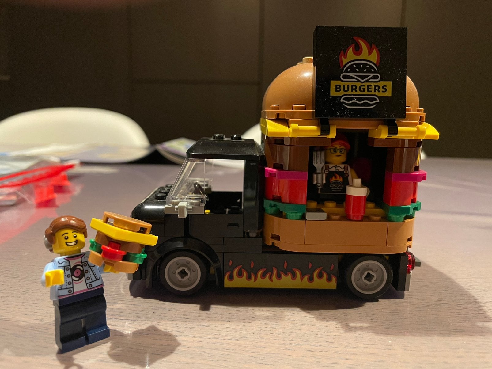 Lego City Hamburger Foodtruck 60404, Ophalen, City, Lego, Zo goed als nieuw