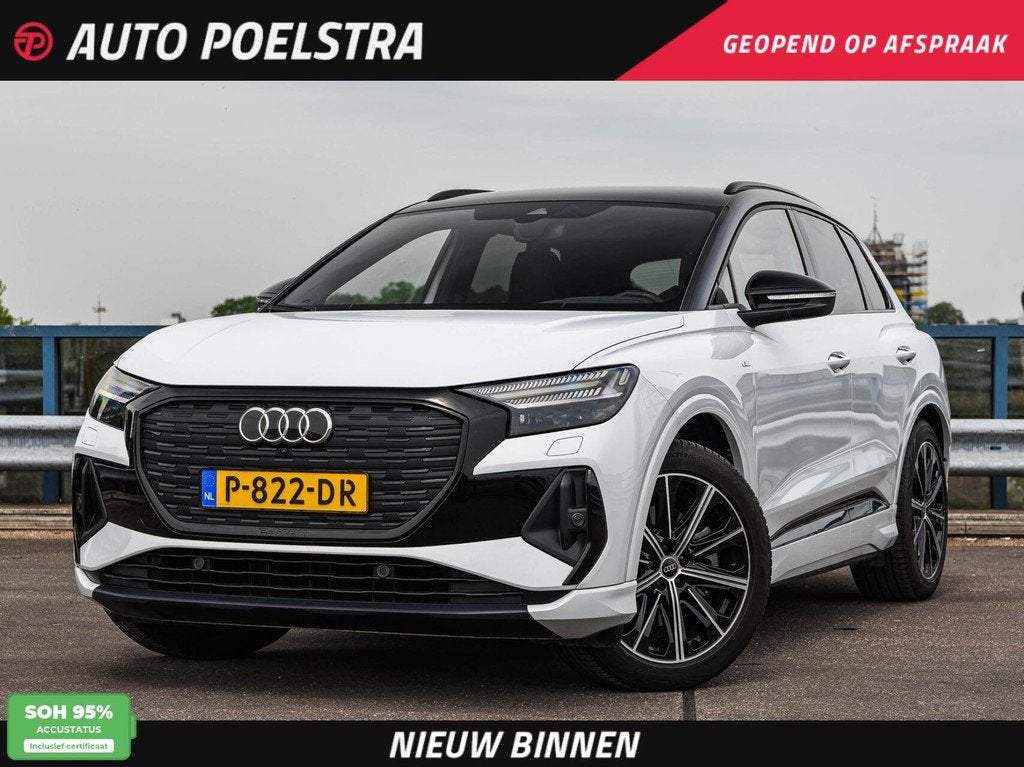 Audi Q4 e-tron 40 Launch edition S Competition 77 kWh | Trek, Auto's, Automaat, Achterwielaandrijving, Gebruikt, 495 min