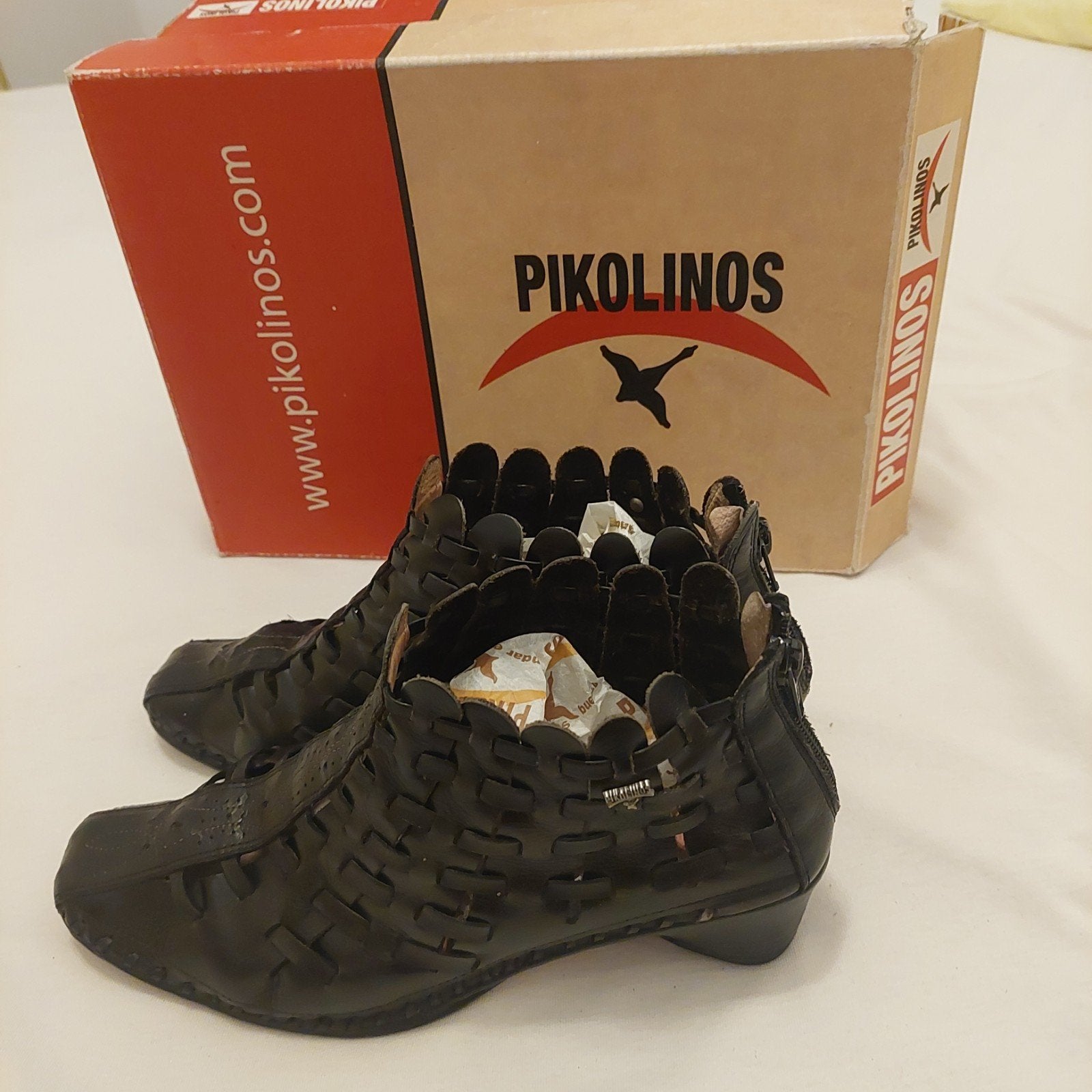 Pikolinos zwarte damesschoenen, Ophalen of Verzenden, Zo goed als nieuw, Zwart