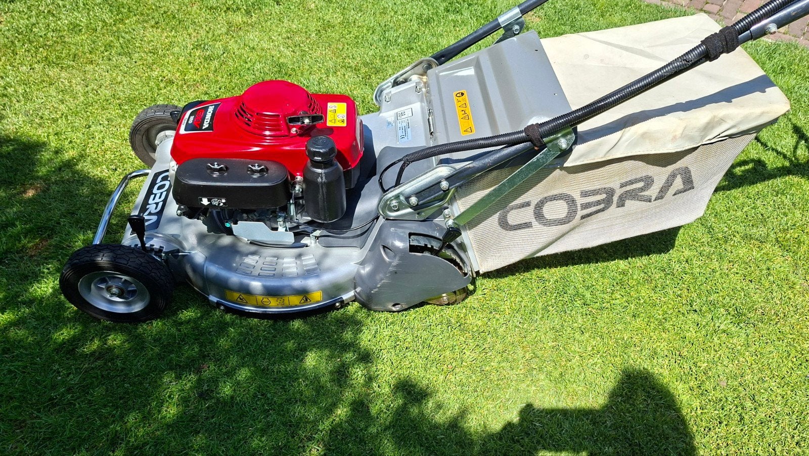 Honda/Kaaz Pro 21 walsmaaier. 2019, Ophalen, Cirkelmaaier, Zo goed als nieuw, Benzine-grasmaaier