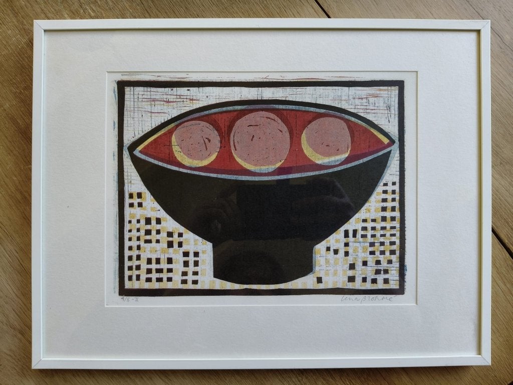 Grafische kunstafdruk - Lena Blohmé, Antiek en Kunst, Kunst | Schilderijen | Modern, Ophalen