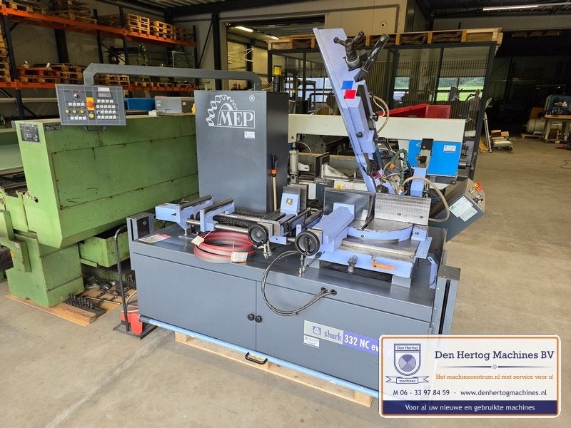 Zaagmachines afkortzaag bandzaag MEP BEWO Wisent Carif MACC, Ophalen, Zo goed als nieuw, Afkortzaag, 1200 watt of meer