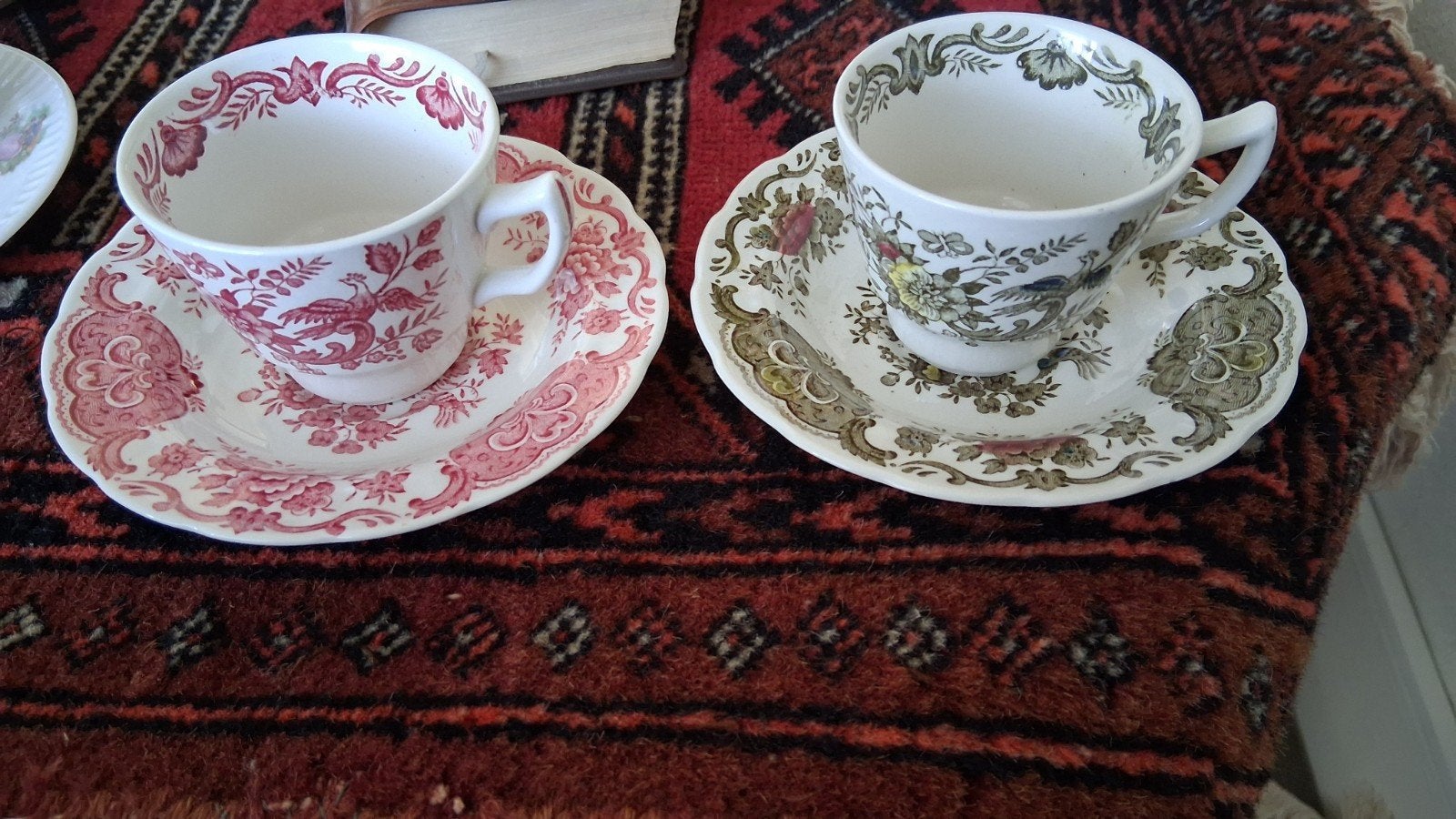 Set van 2 Ridgway Windsor theekopjes met schotels, Antiek en Kunst, Ophalen of Verzenden