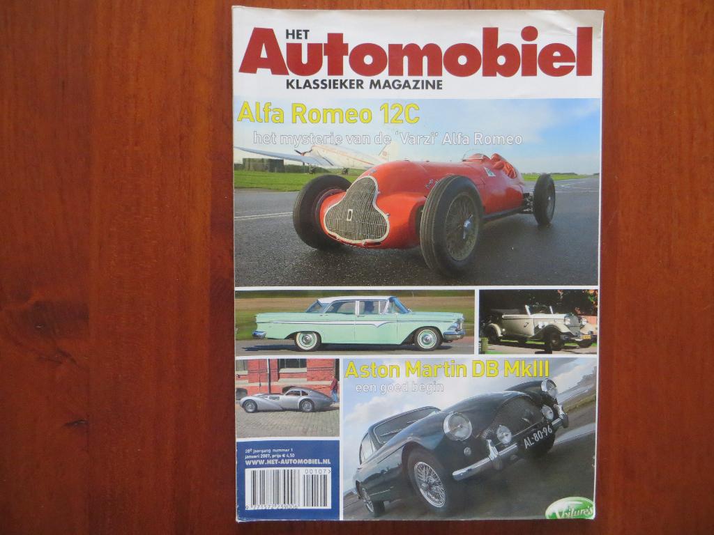 Het Automobiel 1 2007 Aston Martin DB Mk3, Ford Edsel, Alfa, Ophalen of Verzenden, Gelezen, Ford
