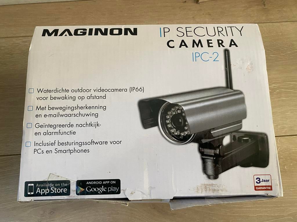 MAGINON IP SECURITY CAMERA IPC-2, Ophalen, Nieuw, Buitencamera