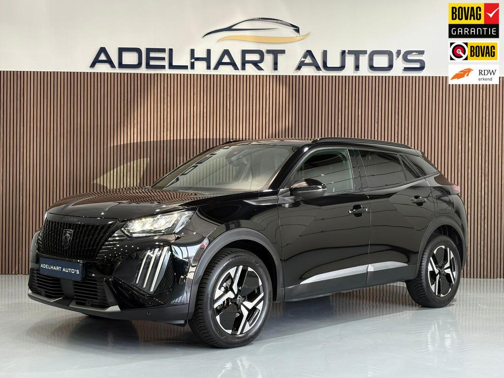 Peugeot 2008 1.2 Allure 130 PK Automaat / Navigatie full map, 1272 kg, Gebruikt, Zwart, 1199 cc
